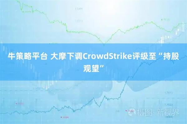牛策略平台 大摩下调CrowdStrike评级至“持股观望”