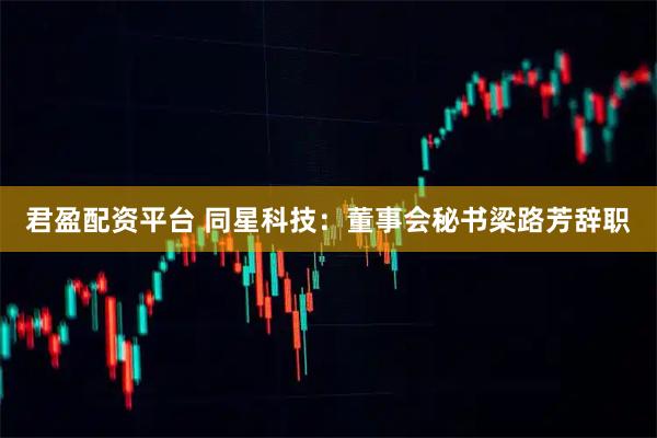 君盈配资平台 同星科技：董事会秘书梁路芳辞职